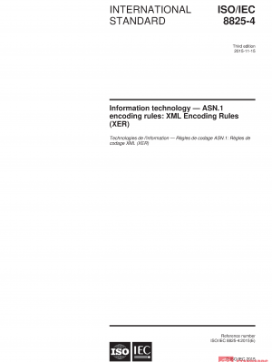 ISO/IEC 8825-4:2015 PDF