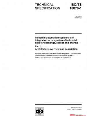 ISO/TS 18876-1:2003 PDF