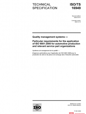 ISO/TS 16949:2002 PDF