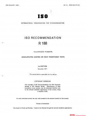ISO/R 188:1971 PDF