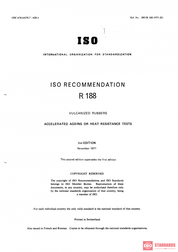 ISO/R 188:1971 PDF