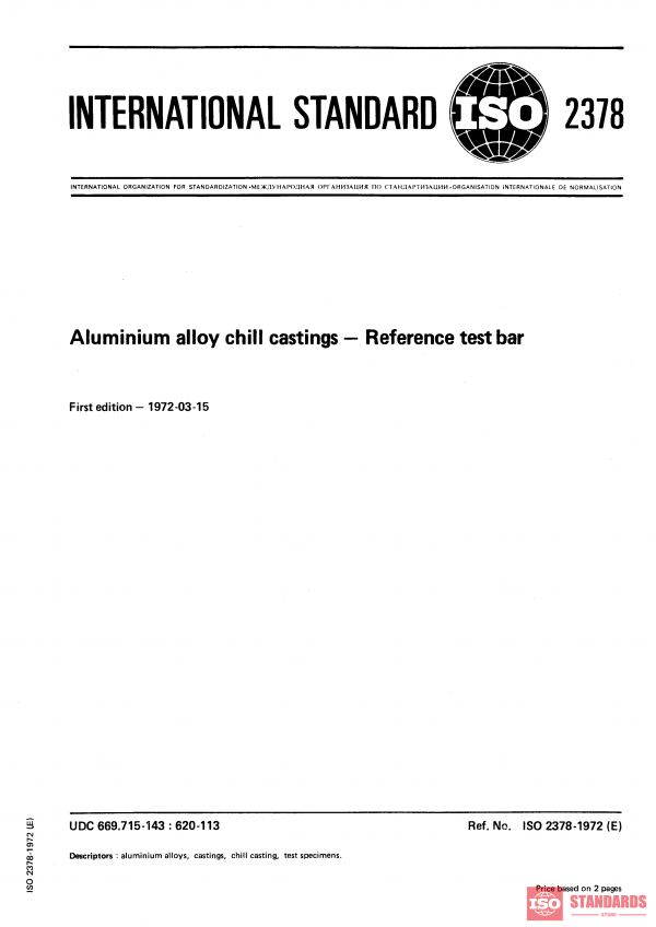 ISO 2378:1972 PDF