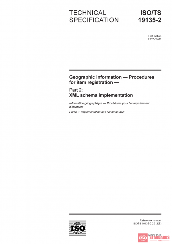 ISO/TS 19135-2:2012 PDF