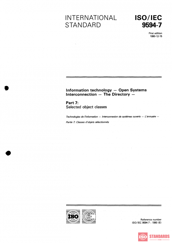 ISO/IEC 9594-7:1990 PDF
