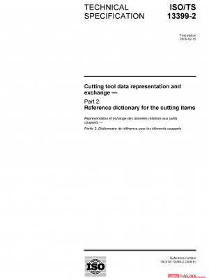 ISO/TS 13399-2:2005 PDF