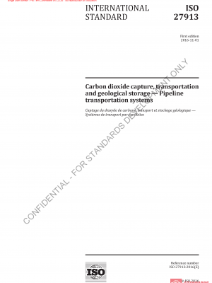 ISO TR 27913 (CCUS):2016 PDF