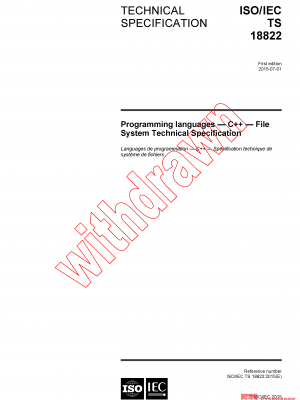 ISO/IEC TS 18822:2015 PDF