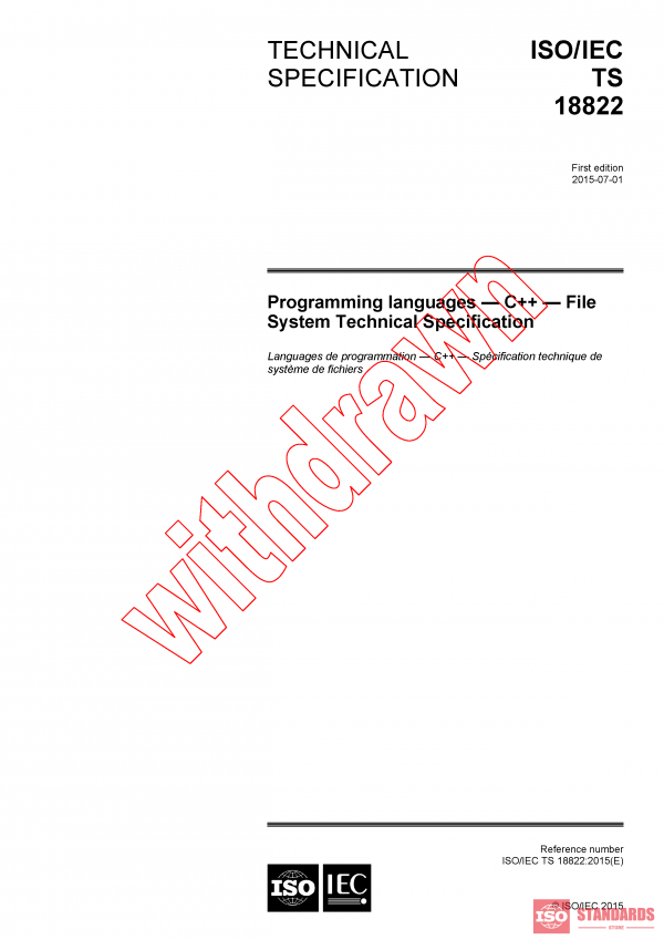 ISO/IEC TS 18822:2015 PDF