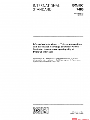 ISO/IEC 7480:1991 PDF