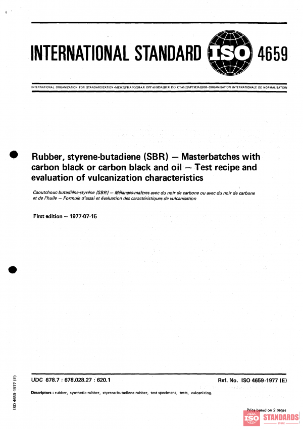 ISO 4659:1977 PDF