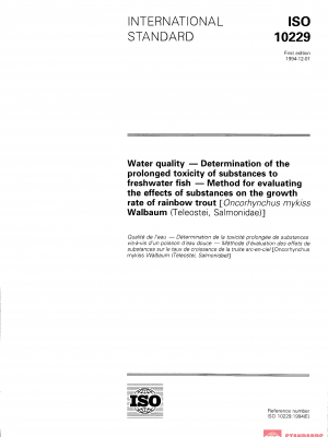 ISO 10229:1994 PDF