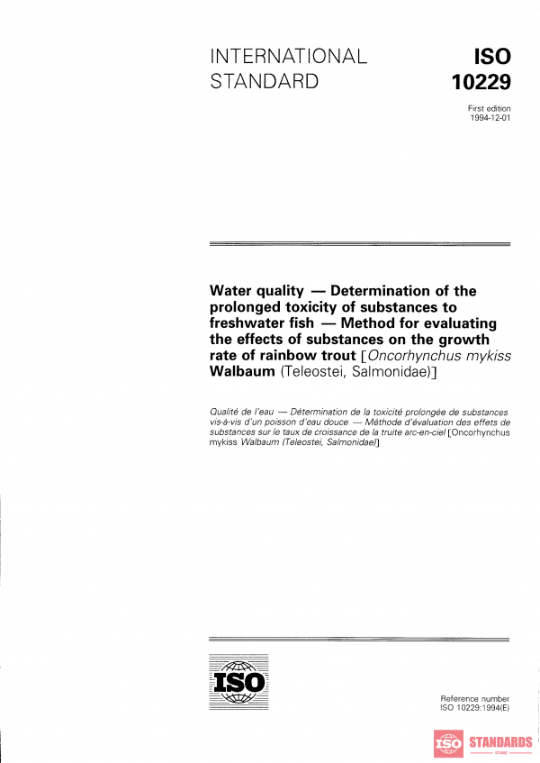 ISO 10229:1994 PDF