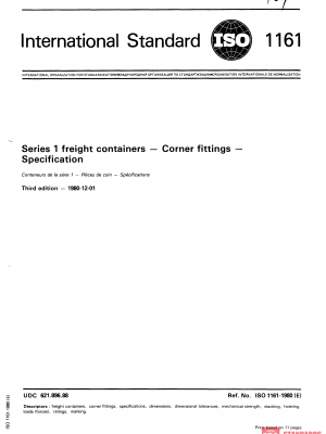 ISO 1161:1980 PDF