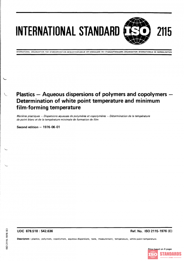 ISO 2115:1976 PDF