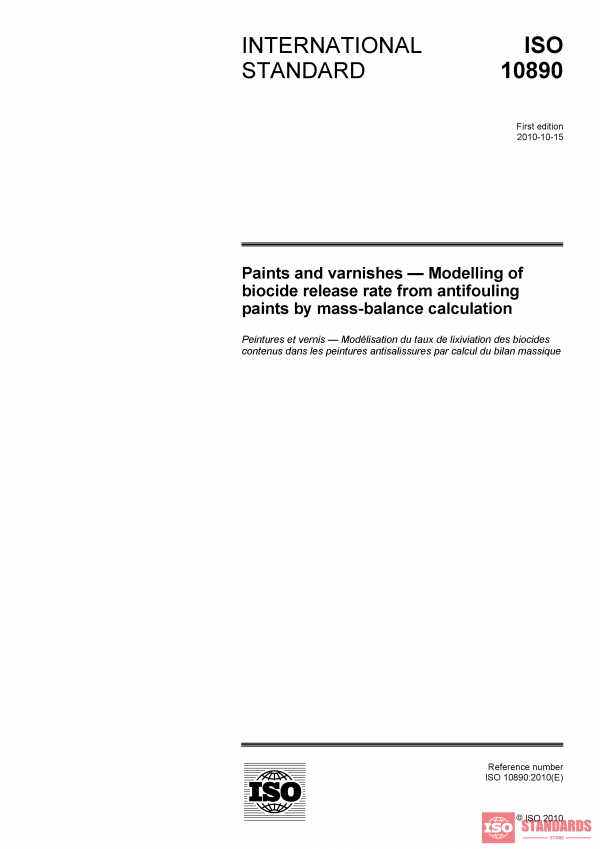 ISO 10890:2010 PDF