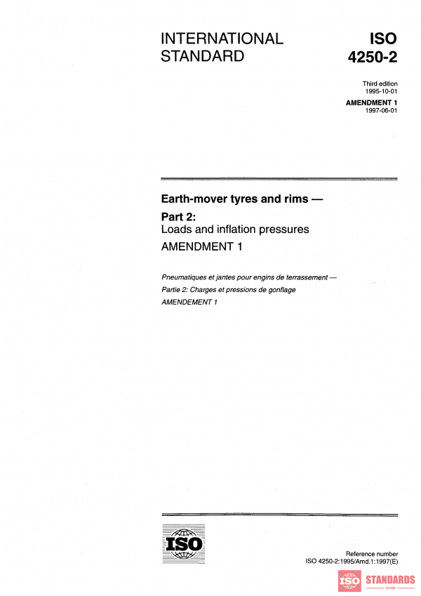 ISO 4250-2:1995/Amd 1:1997 PDF