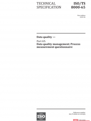 ISO/TS 8000-65:2020 PDF