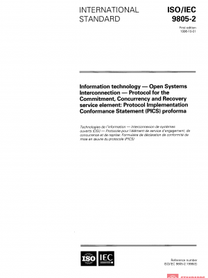 ISO/IEC 9805-2:1996 PDF