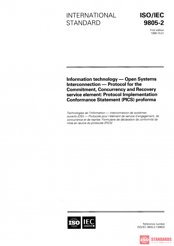 ISO/IEC 9805-2:1996 PDF