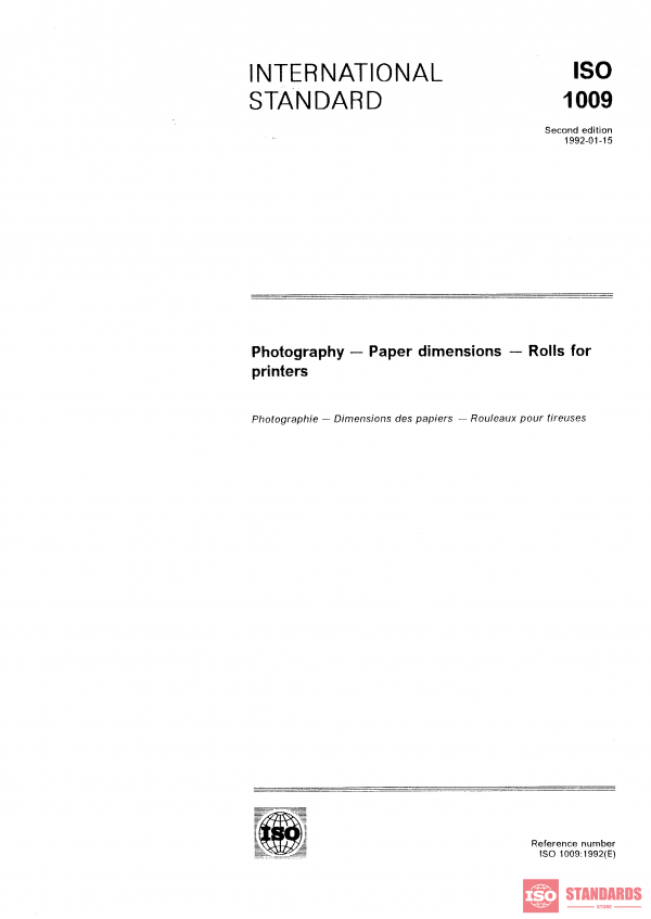 ISO 1009:1992 PDF