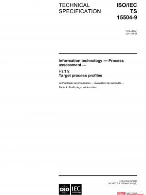ISO/IEC TS 15504-9:2011 PDF