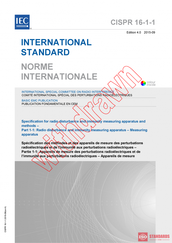CISPR 16-1-1:2015 PDF