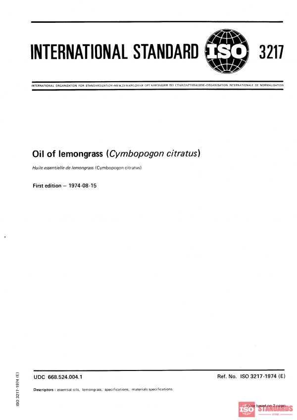 ISO 3217:1974 PDF