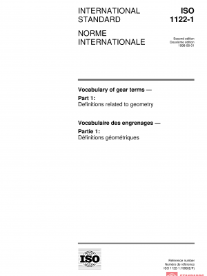 ISO 1122-1:1998 PDF