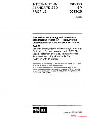 ISO/IEC ISP 10613-20:1998 PDF