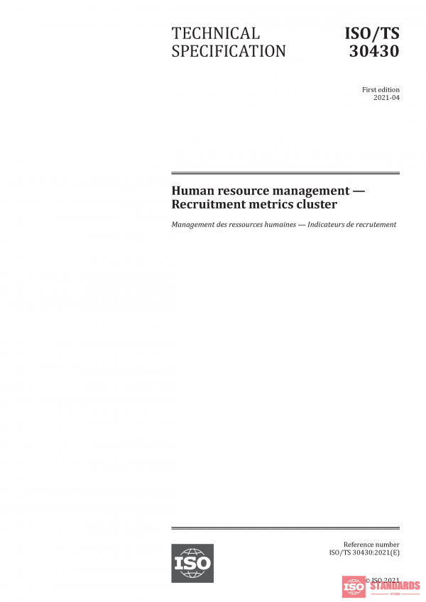 ISO/TS 30430:2021 PDF