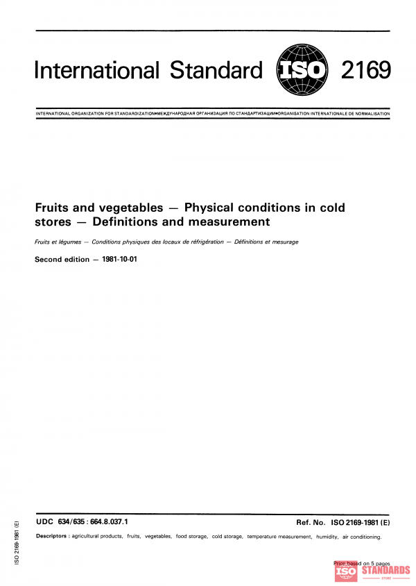 ISO 2169:1981 PDF