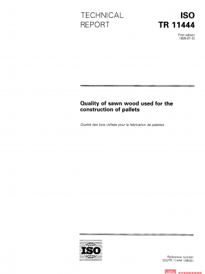 ISO/TR 11444:1995 PDF
