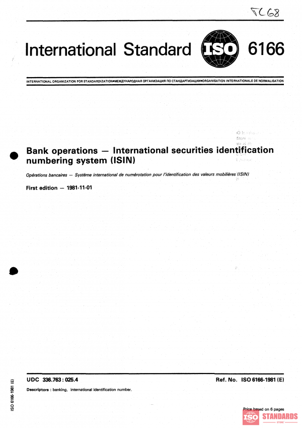 ISO 6166:1981 PDF