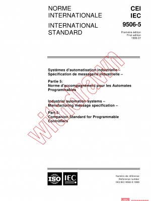 ISO/IEC 9506-5:1999 PDF