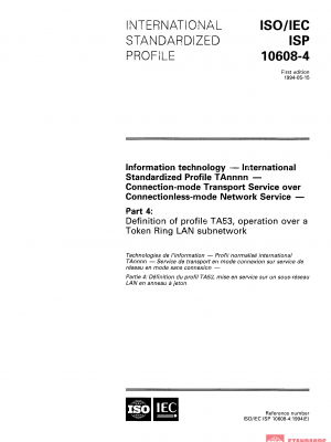 ISO/IEC ISP 10608-4:1994 PDF