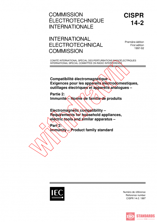 CISPR 14-2:1997 PDF