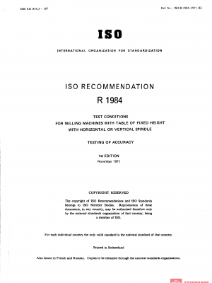 ISO/R 1984:1971 PDF