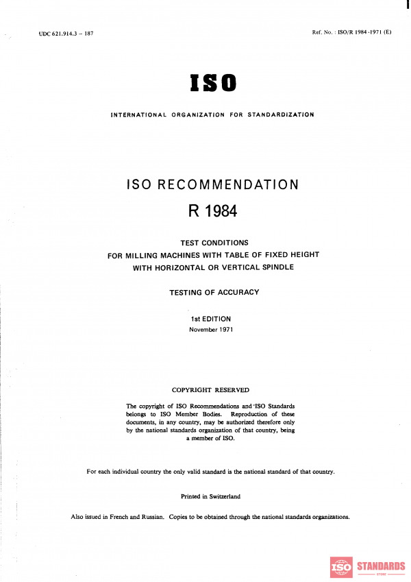 ISO/R 1984:1971 PDF