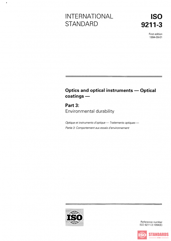 ISO 9211-3:1994 PDF