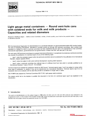ISO/TR 8610:1984 PDF