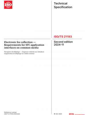 ISO/TS 21193:2024 PDF
