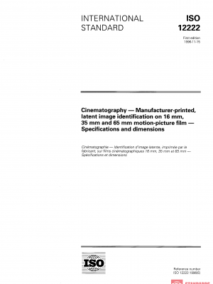 ISO 12222:1996 PDF