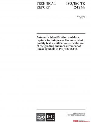 ISO/IEC TR 24244:2022 PDF