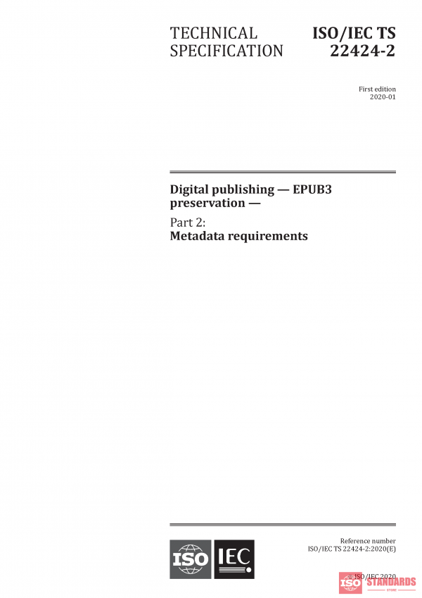 ISO/IEC TS 22424-2:2020 PDF