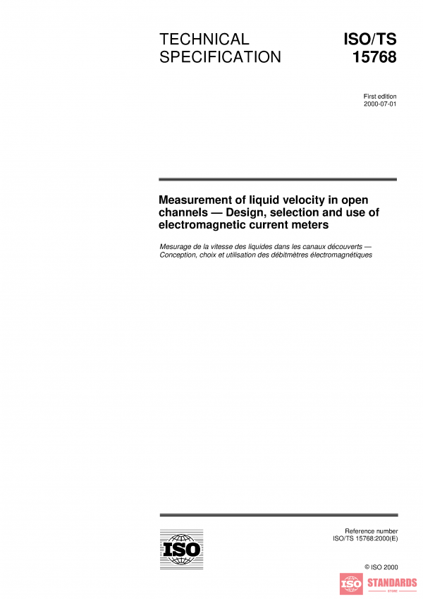 ISO/TS 15768:2000 PDF