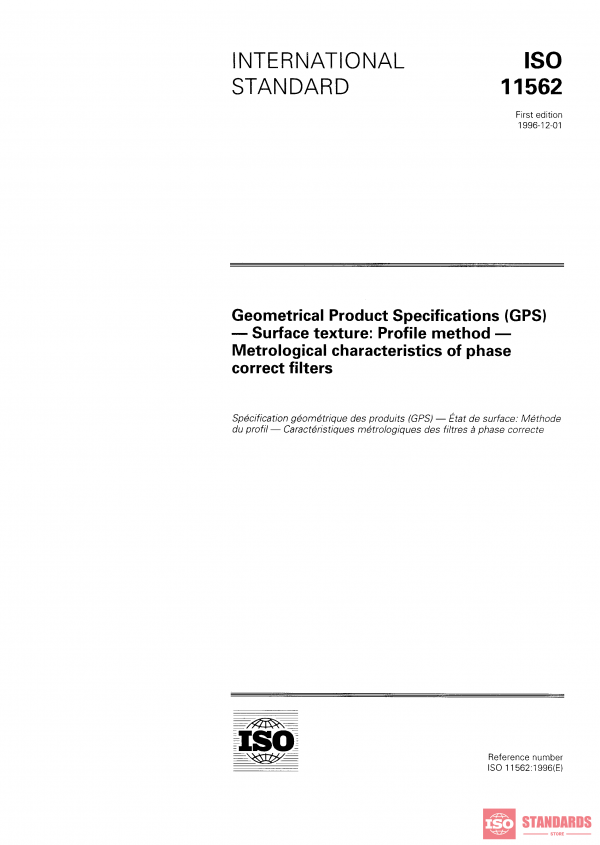 ISO 11562:1996 PDF