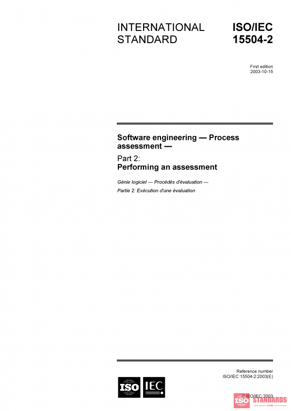 ISO/IEC 15504-2:2003 PDF