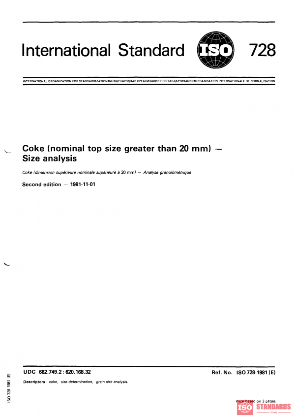 ISO 728:1981 PDF