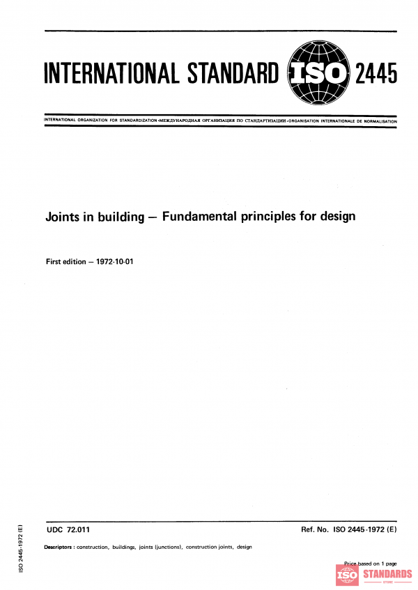 ISO 2445:1972 PDF