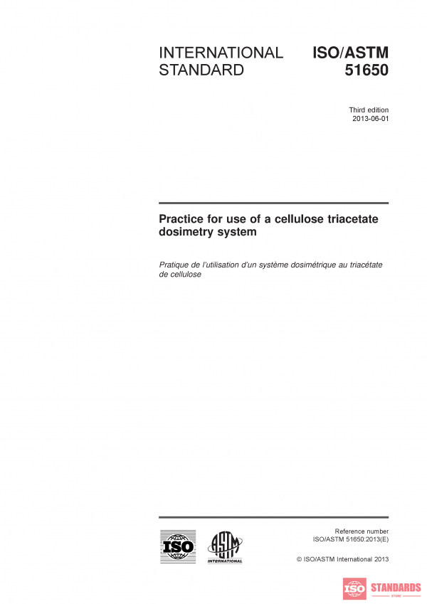 ISO/ASTM 51650:2013 PDF